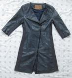 Goosecraft leren jurk blauw, maat M, 38 Dress010, Maat 38/40 (M), Goosecraft, Blauw, Ophalen of Verzenden