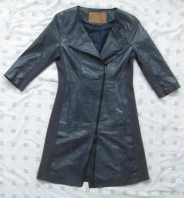 Goosecraft leren jurk blauw, maat M, 38 Dress010 beschikbaar voor biedingen