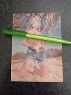 3D diepte beweegbare kaart met een jonge blonde schone bloot, Verzamelen, Ansichtkaarten | Themakaarten, Ophalen, 1980 tot heden
