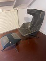 Moroso "Take a Line for a Walk" design fauteuil en voetstoel, Metaal, Minder dan 75 cm, Nieuw, Ophalen of Verzenden