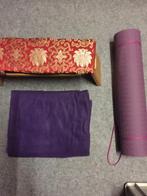 meditatiebankjes yoga matten, Sport en Fitness, Yoga en Pilates, Ophalen, Gebruikt, Yogamat