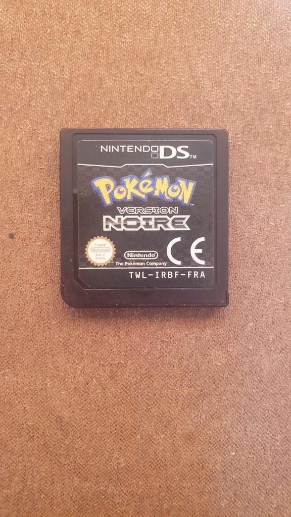 Pokémon Version Black (Authentiek + Franstalig), Spelcomputers en Games, Games | Nintendo DS, Zo goed als nieuw, Avontuur en Actie