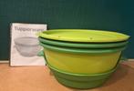 Tupperware MicroGourmet Stomer Set - Groen, Ophalen of Verzenden, Nieuw, Groen, Bak of Kom