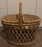 Riviera maison mand/ picknickmand, Huis en Inrichting, Woonaccessoires | Schalen en Manden, Ophalen of Verzenden, Ovaal, Riet