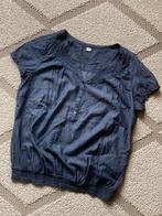 Blouse/top, dun soort spijkerstof, 44, s.Oliver, Blauw, Maat 42/44 (L), Ophalen of Verzenden, Zo goed als nieuw