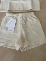 American Vintage - Gebroken witte badstof short maat 134, Broek, American Vintage, Jongen of Meisje, Nieuw