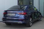 Audi A3 Limousine 35 TFSI Pro Line / Adaptive Cruise / Keyle, Auto's, Audi, Stof, 4 cilinders, 150 pk, Blauw