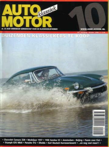 AMK 10 2006 : Porsche 912 - Chevrolet Camaro Z28 - Triumph beschikbaar voor biedingen