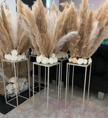 Pampas pluimen op standaard - decoratie beschikbaar voor biedingen