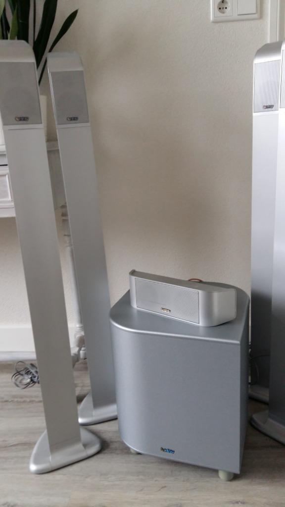 Infinity boxen, Audio, Tv en Foto, Luidsprekers, Zo goed als nieuw, Front, Rear of Stereo speakers, 120 watt of meer, Overige merken