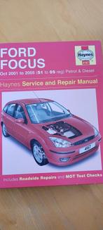 Ford focus Haynes repair manual, Ophalen of Verzenden, Zo goed als nieuw