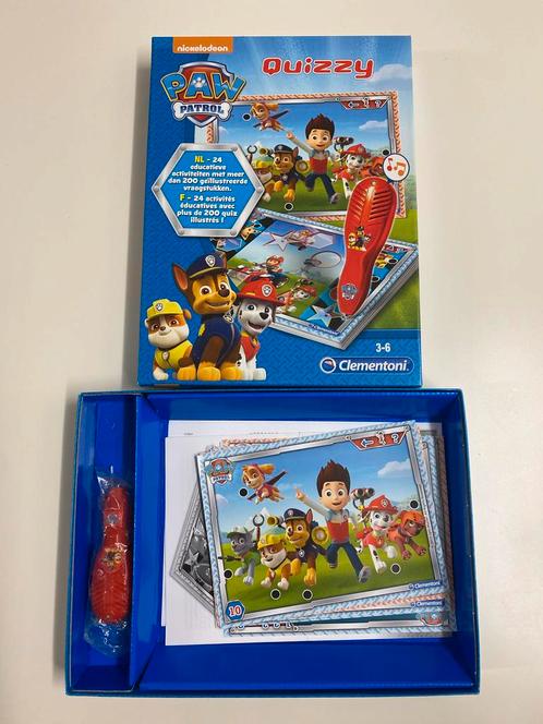 Paw Patrol Quizzy - Educatief Spel, Kinderen en Baby's, Speelgoed | Educatief en Creatief, Gebruikt, Elektronica, Puzzelen, Met licht