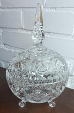 Puntgave kristallen bonbonniere, Ophalen of Verzenden, Nieuw