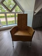 Leren fauteuil, Ophalen, Gebruikt, Minder dan 75 cm, Leer