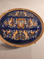 groot wandbord bord schotel Gien decor 32 cm Renaissance, Huis en Inrichting, Ophalen of Verzenden, Zo goed als nieuw