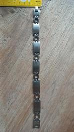 Stalen heren armband ongedragen, Ophalen of Verzenden, Nieuw, Zilver, Staal