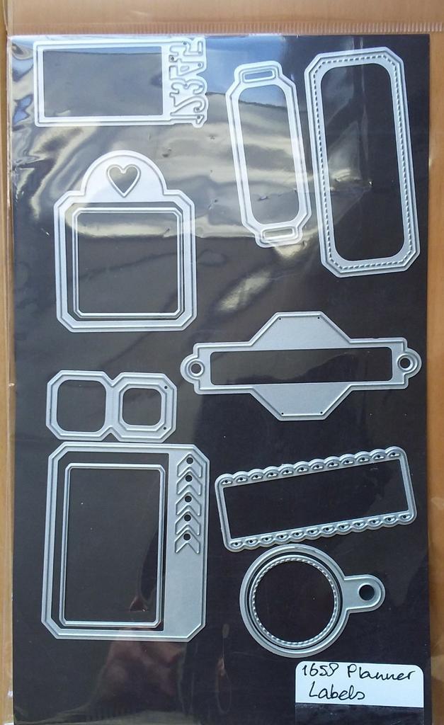 ECD Planner Essentials dies/snijmallen, divers, Hobby en Vrije tijd, Scrapbooking, Zo goed als nieuw, Frame of Mal, Ophalen of Verzenden