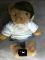 Teddy beer beweegbare armen en benen, Verzamelen, Beren en Cherished Teddies, Ophalen of Verzenden, Zo goed als nieuw, Stoffen beer