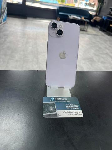 iPhone 14 128GB Paars! Scherm zga nieuw! Prima staat! beschikbaar voor biedingen