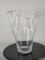 Vintage Zakdoek Vaas, Huis en Inrichting, Ophalen, Overige kleuren, Minder dan 50 cm, Glas