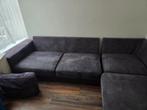 Mooie grijze hoekbank, Huis en Inrichting, Banken | Bankstellen, Ophalen, 250 tot 300 cm, Gebruikt, 100 tot 125 cm