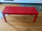 IKEA Sigurd Bank - rood, Huis en Inrichting, Ophalen, Gebruikt, 100 tot 150 cm, 50 tot 100 cm