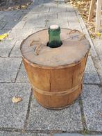Antieke grote stopfles in historische verpakking, Ophalen of Verzenden, Gebruikt