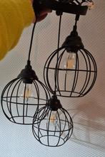 Mooie metalen plafond lamp, Ophalen, Zo goed als nieuw, Metaal, Minder dan 50 cm