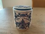 Aardewerk stroopwafel pot Delfs blauw, Antiek en Kunst, Ophalen of Verzenden