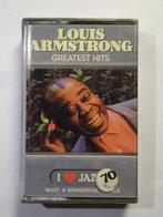 Louis Armstrong - Greatest Hits [cassettebandje], Cd's en Dvd's, Cassettebandjes, Jazz en Blues, Gebruikt, Ophalen of Verzenden