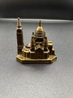 Sacré-Cœur Basiliek Miniatuur Beeld, Tuin en Terras, Tuinbeelden, Ophalen of Verzenden, Zo goed als nieuw, Metaal, Abstract beeld