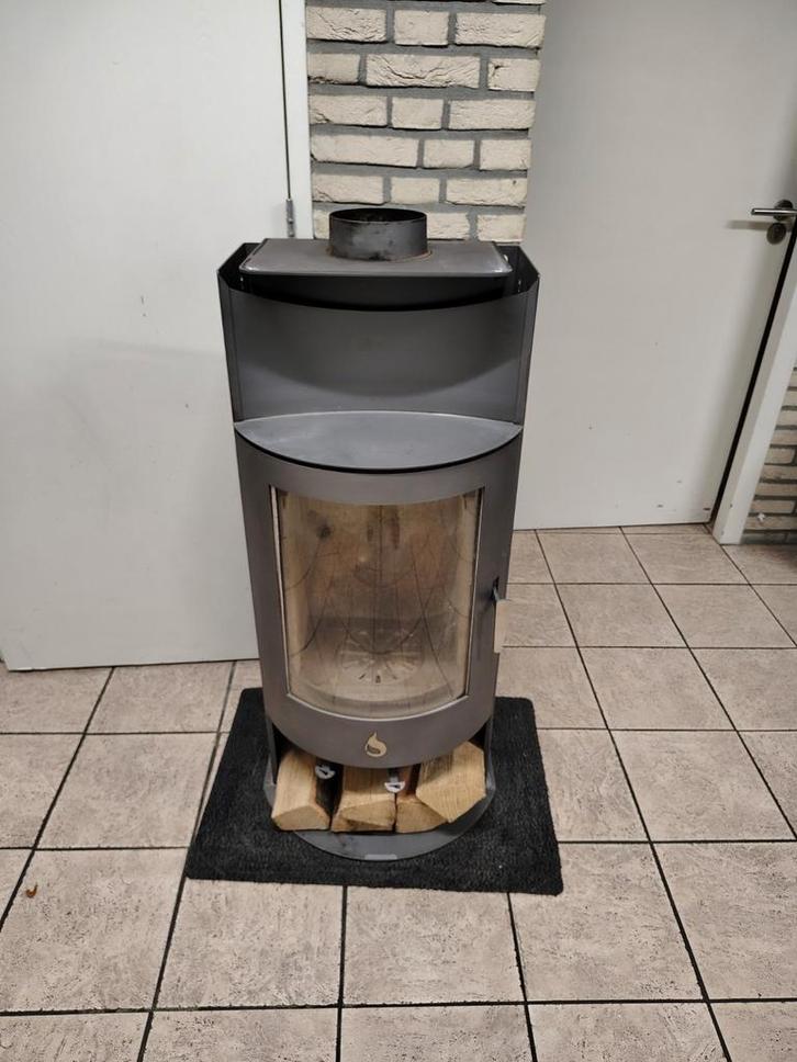 Houtkachel / Allesbrander 7kw, Huis en Inrichting, Kachels, Gebruikt, Vrijstaand, Houtkachel, Hout, Ophalen