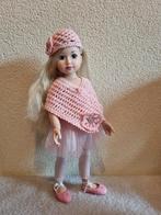 Jolina Ballerina Pop met Mutsje + Cape = 34 cm., Ophalen of Verzenden, Gebruikt