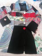 Natura mooie vrolijke tussenjas/ maat 40/ Desigual style, Maat 38/40 (M), Verzenden, Zwart, Zo goed als nieuw