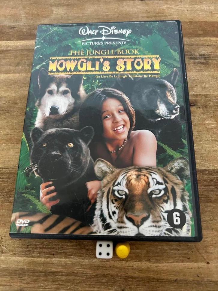 The Jungle Book Mowgli's story Disney DVD, Cd's en Dvd's, Dvd's | Kinderen en Jeugd, Zo goed als nieuw, Film, Dieren, Vanaf 6 jaar
