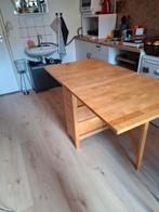 IKEA NORDEN Klaptafel massief hout, Huis en Inrichting, Ophalen, Gebruikt, 50 tot 100 cm, 150 tot 200 cm