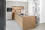 Moderne houten keuken BR01, Huis en Inrichting, Keuken | Complete keukens, Nieuw, Met kookeiland, Overige typen, Kunststof
