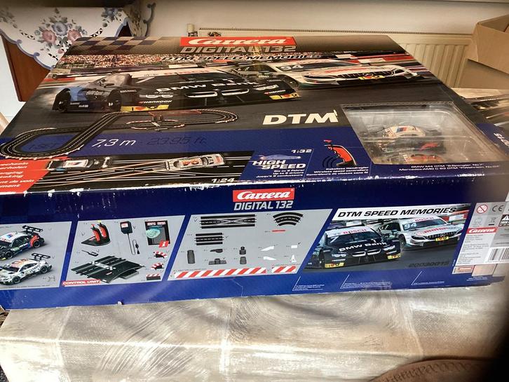Carrera digital 132/124 racebaanset zeer compleet, Kinderen en Baby's, Speelgoed | Racebanen, Zo goed als nieuw, Elektrisch, Carrera