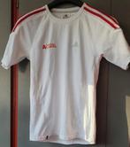 Adidas hardlooptshirt wit XS – ademend | 5KM Loop, Wit, Ophalen of Verzenden, Zo goed als nieuw, Korte mouw