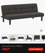 Stijlvolle Slaapbank / Futon eerste 2 fotos zijn voorbeeld!, Huis en Inrichting, Gebruikt, Tweepersoons, 200 cm, Grijs