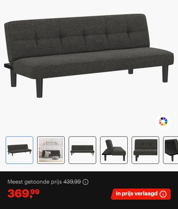 Stijlvolle Slaapbank / Futon eerste 2 fotos zijn voorbeeld!, Huis en Inrichting, Slaapkamer | Slaapbanken, Gebruikt, 140 cm, 200 cm