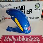 Aprilia Sr 50 voorspatbord origineel blauw zeer netjes., Ophalen of Verzenden, Aprilia, Info@aprilia.it, Italie