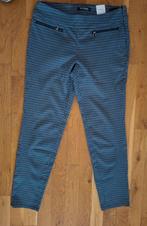Betty Barclay Broek Maat 38 Blauw met elasthan en zijrits, Maat 38/40 (M), Blauw, Ophalen of Verzenden, Zo goed als nieuw