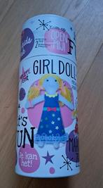 DIY Pakket Girl Doll  Stap voor stap zelf een pop maken, Ophalen of Verzenden, Nieuw, Knutselwerk