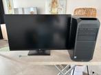 HP Z4 G4 Workstation met een 27" HP Z monitor., Computers en Software, Desktop Pc's, HDD, Virtual Reality, Intel Xeon, Ophalen of Verzenden