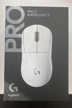 Logitech G PRO X Superlight 2 Muis, Computers en Software, Muizen, Rechtshandig, Muis, Gebruikt, Gaming muis