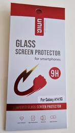 Uniq glass screen protector Samsung Galaxy A14 5G nieuw, Ophalen of Verzenden, Nieuw, Overige modellen, Frontje of Cover