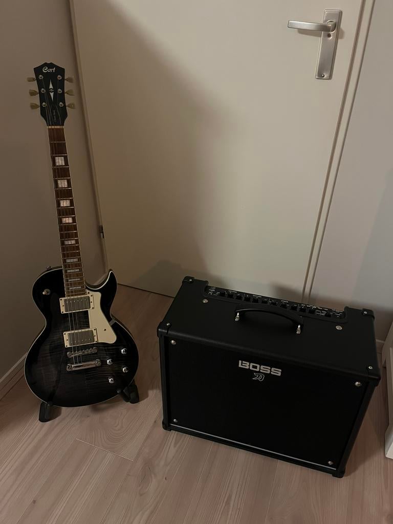 Cort CR250 Les Paul elektrische gitaar, Muziek en Instrumenten, Ophalen, Zo goed als nieuw, Solid body, Overige merken