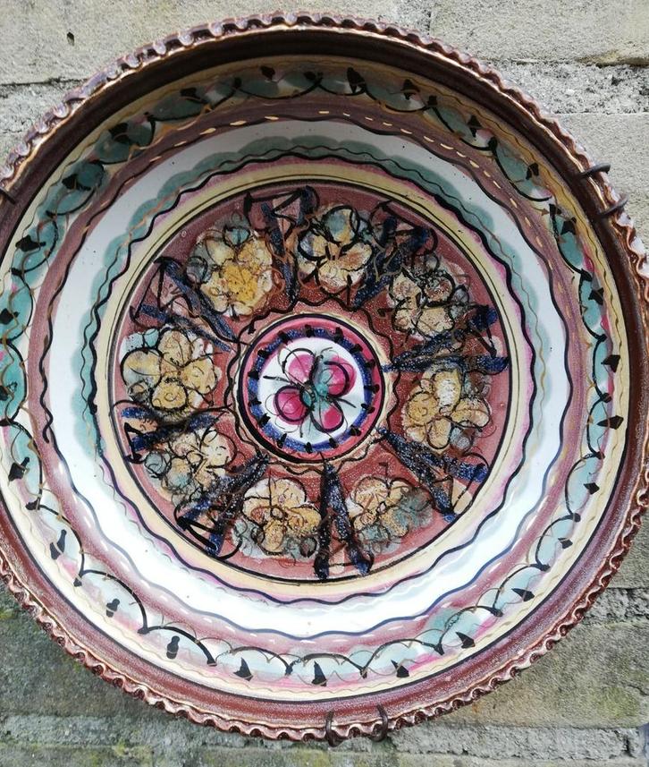 DE OLDE KRUYK. Schaal. Ca 1955/1965. 22/6 cm., Antiek en Kunst, Antiek | Wandborden en Tegels, Ophalen