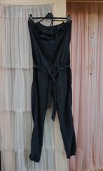 Esprit donkergrijze jumpsuit salopette modal S M, Maat 38/40 (M), Ophalen of Verzenden, Zo goed als nieuw, Grijs